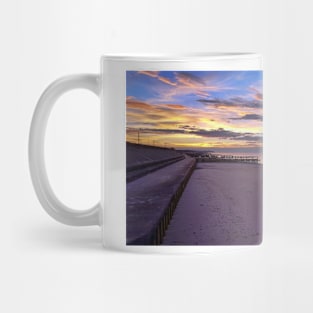 Walcott beach at sunset Mug